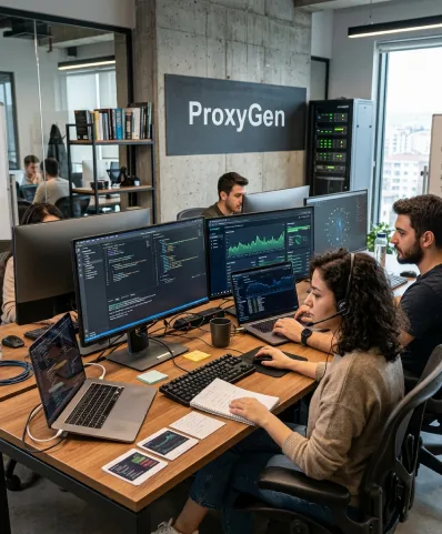 ProxyGen scraping team